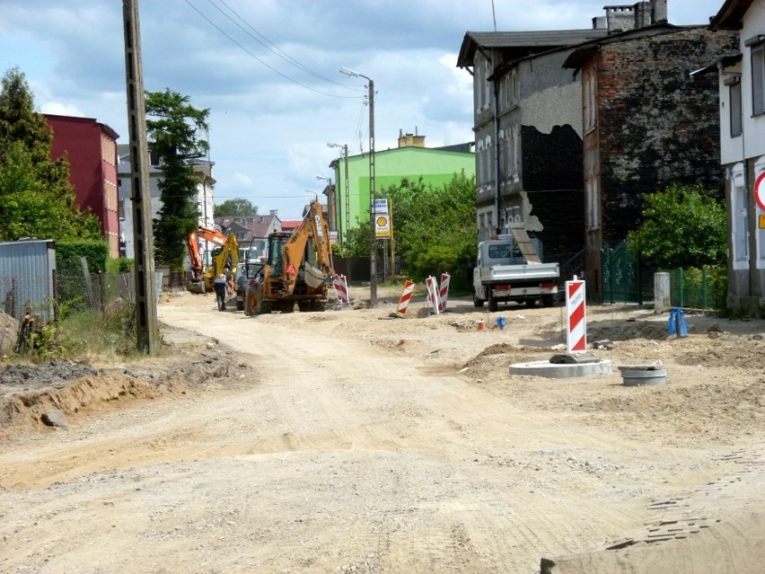 Sławno remont. Postęp remontu ulicy Chełmońskiego