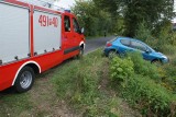 Wypadek na ulicy Gorzupskiej w Krotoszynie - poszkodowani to kierowca i dwójka dzieci
