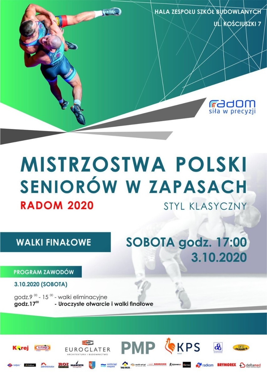 W sobotę w Radomiu rekordowe mistrzostwa Polski w zapasach! 