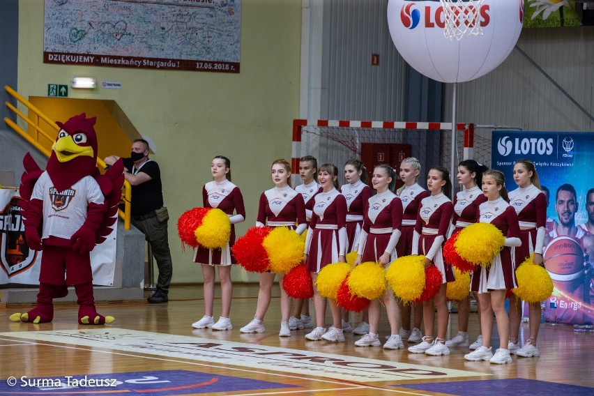 Tak tańczą cheerleaderki Spójni. ZDJĘCIA z dwóch meczów w Stargardzie 