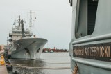Okręt FGS Donau w Świnoujściu. W Porcie Wojennym dojdzie do przekazania dowodzenia nad SNMCMG1. Kolejny pokaz współpracy sił NATO na Bałtyku