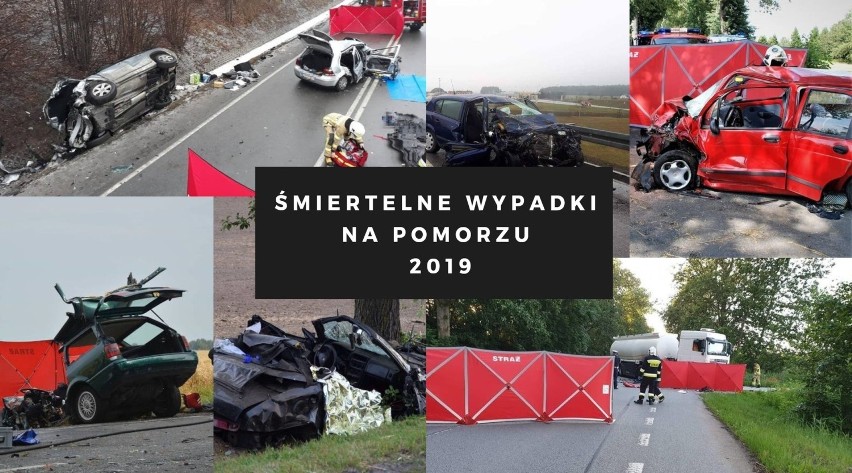 Śmiertelne wypadki na Pomorzu w 2019 roku