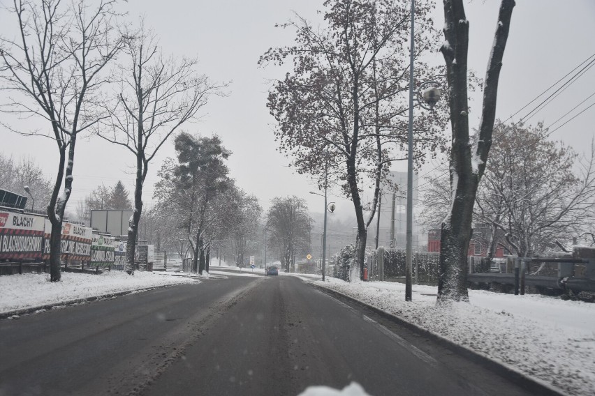 W Jastrzębiu po opadach śniegu drogowcy zareagowali na czas.