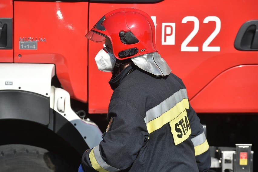 Leszno. Wypadek na Spółdzielczej. Fiat zderzył się z fordem, jedna osoba w szpitalu [ZDJĘCIA]