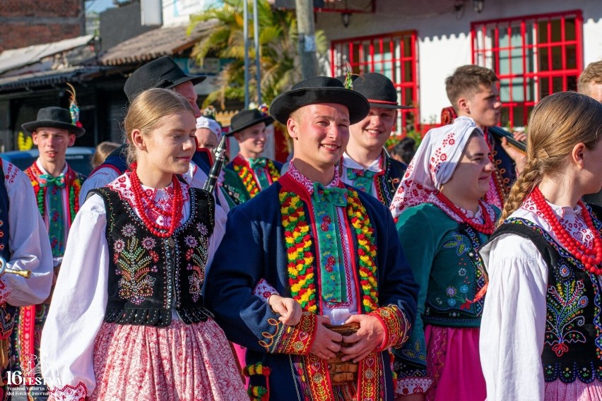 Mystkowianie na festiwalu w Meksyku. Prezentowali tam bogactwo kulturowe Sądecczyzny