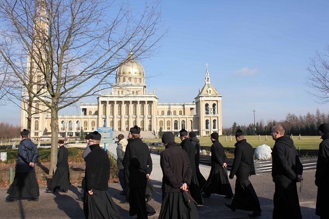 Licheń. Rekolekcje kleryków salezjańskich