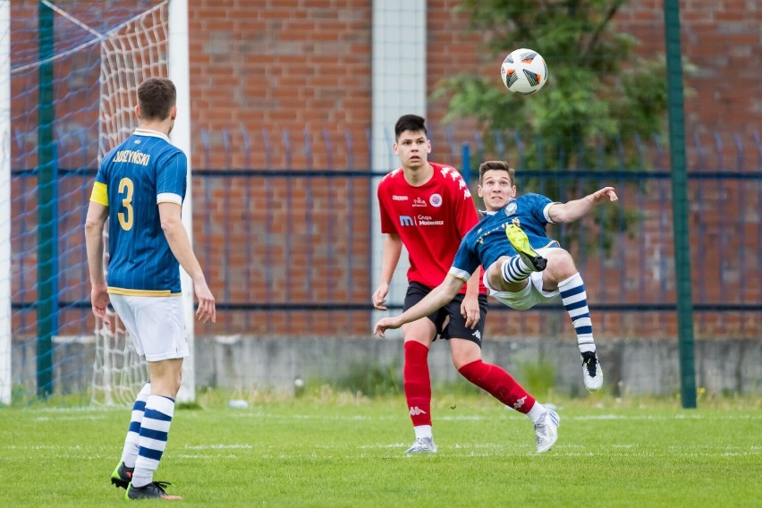 Okrasą meczu był gol strzelony przewrotką przez Norberta...