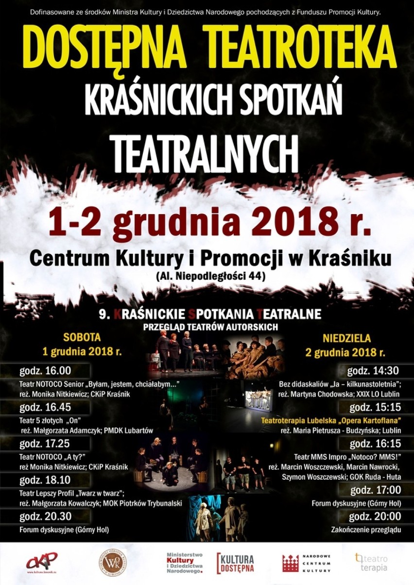 Dostępna Teatroteka Kraśnickich Spotkań Teatralnych...