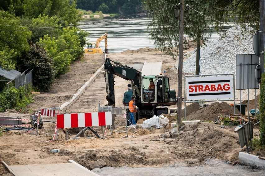 Stary Fordon w Bydgoszczy to teraz wielki plac budowy....