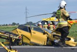 Poważny wypadek na drodze Lednogóra-Kocanowo. Pięć osób rannych, lądował LPR! [FOTO]