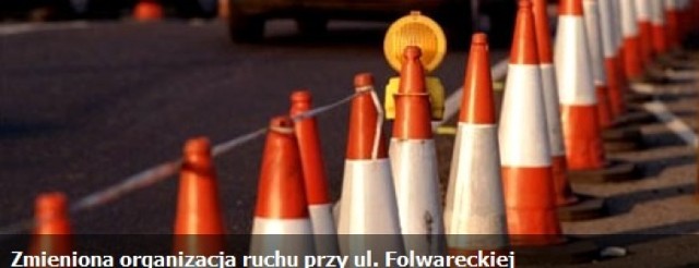 Żory: Utrudnienia w ruchu przy ul. Folwareckiej