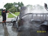A2. Kolejne auto spłonęło