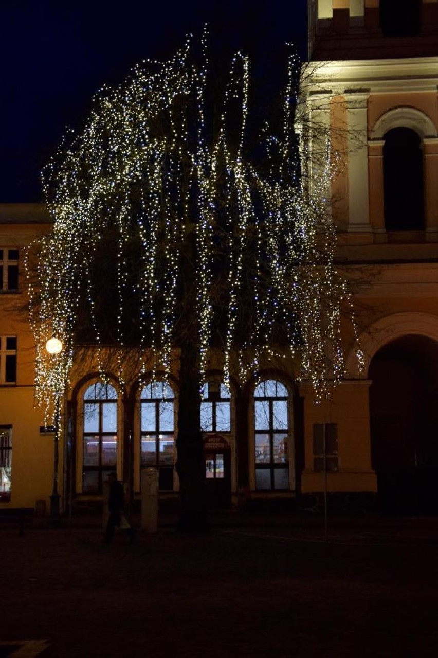 Chodzież w blasku świątecznych lampek [FOTO]