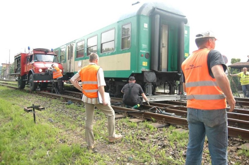 W Wolsztynie podczas manewrów wykoleił się pociąg...
