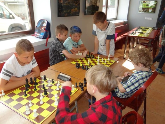 Poprzednie warsztaty z szachami i kodowaniem w Muzeum Regionalnym
