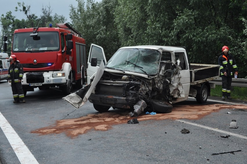 Wypadek na obwodnicy Śremu