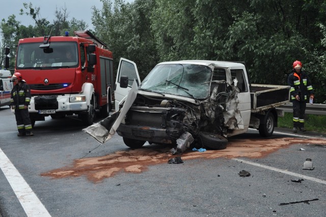 Wypadek na obwodnicy Śremu