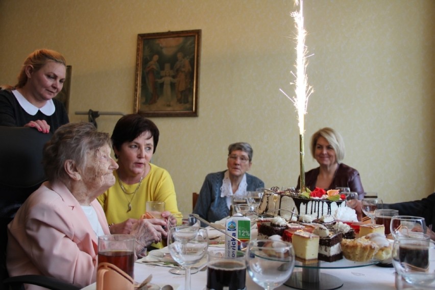 105 lat świętowała Pani Aleksandra Wesołowska z Witkowa