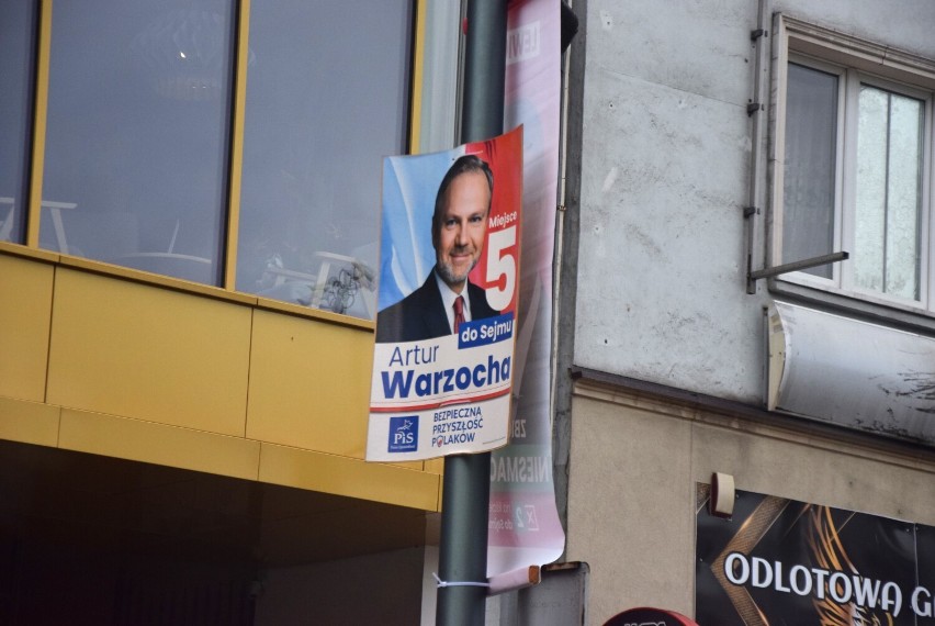 Kiedy z częstochowskich ulic znikną plakaty wyborcze? MZD apeluje o ich szybkie usunięcie