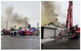 Pożar budynku w Izbicy Kujawskiej. Na miejscu 5 zastępów straży pożarnej [zdjęcia]
