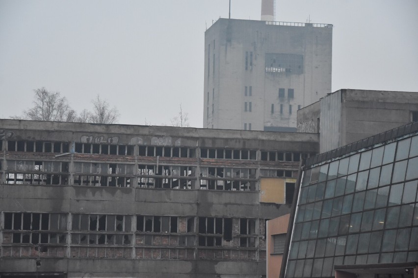 Prace budowlane związane z przebudową drugiej części Łaźni...