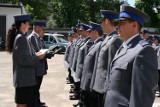 Święto policji w Piekarach Śląskich : 39 policjantów awansowało na wyższe stopnie