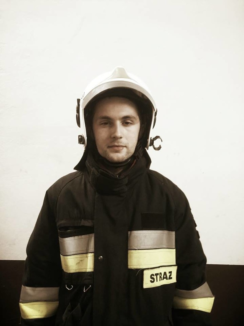 Tytuł najlepszego strażaka ochotnika zdobył Kamil Łosiewicz...