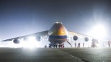 Największy transportowiec świata An 225 Mrija wylądował na lotnisku w Jasionce