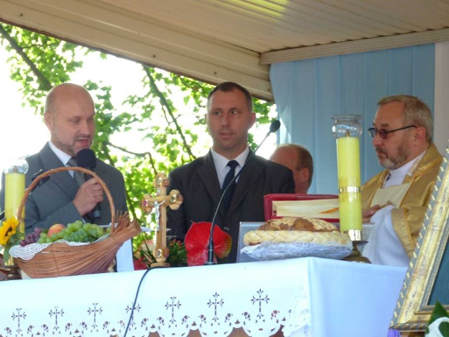 We mszy wzięli udział przewodniczący rady powiatu Krzysztof Owczarek i przewodniczący rady miasta Piotr Radowski. Obaj mieszkańcy Gaszyna.