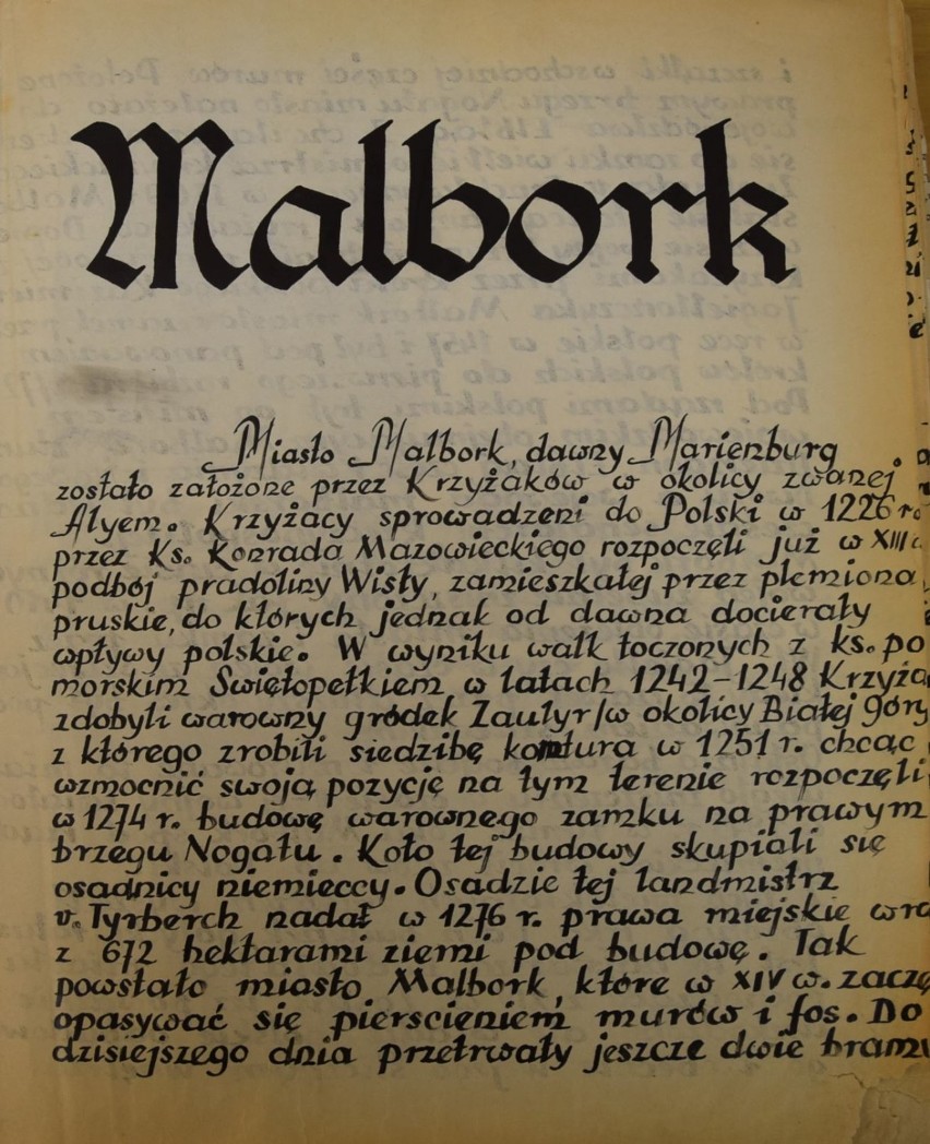 Kronika SP 2 w Malborku (odc. 1). "Dwójka" i miasto w latach 50. i 60. ubiegłego wieku