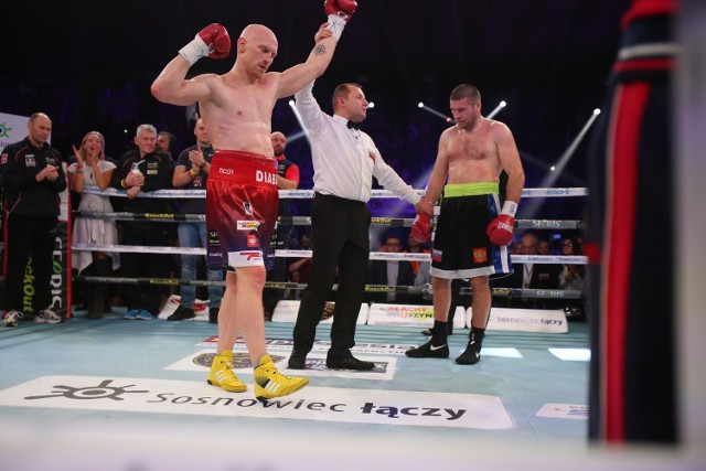 Sosnowiec Boxing Night. Diablo pokonał Walerego Brudowa