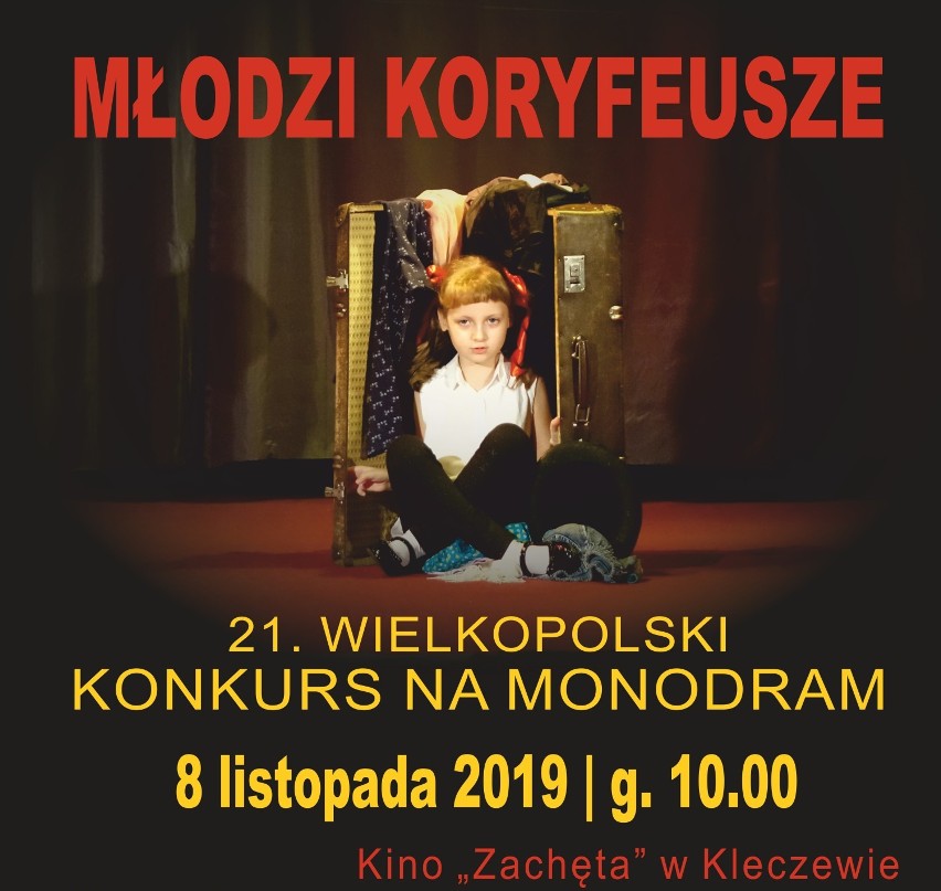 21. Wielkopolski Konkurs na Monodram „Młodzi Koryfeusze”