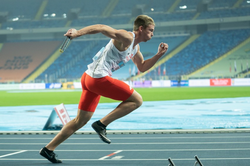 Pleszewianin Mateusz Siuda wśród najszybszych ludzi na świecie. Wystartował w reprezentacji Polski na Mistrzostwach Świata Sztafet