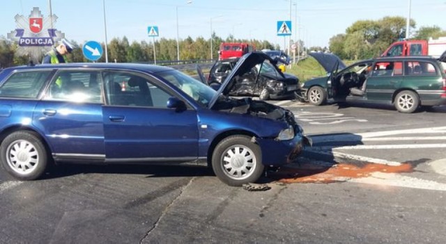 Do wypadku doszło na obwodnicy Lubartowa