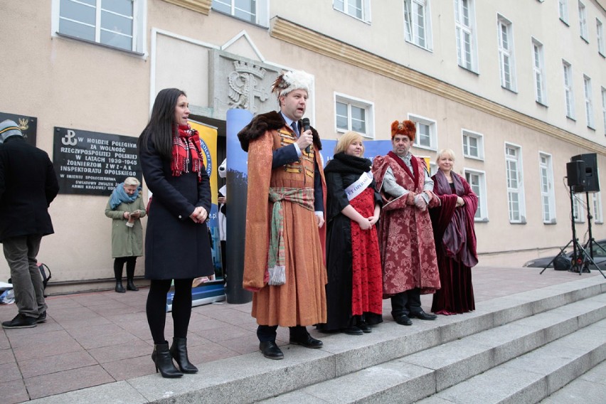 Polonez na opolskim Rynku