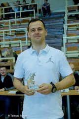 Łukasz Pacocha ze Spójni Stargard wśród pięciu najlepszych koszykarzy w pierwszej lidze