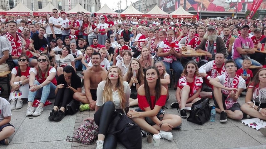 Mecz Polska - Senegal w Strefie Kibica w Katowicach. Strefa pękała w szwach! [ZDJĘCIA, WIDEO]