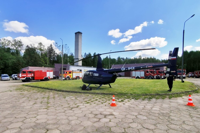 Wielkie ćwiczenia strażaków. Na wypadek pożaru w Puszczy Białowieskiej