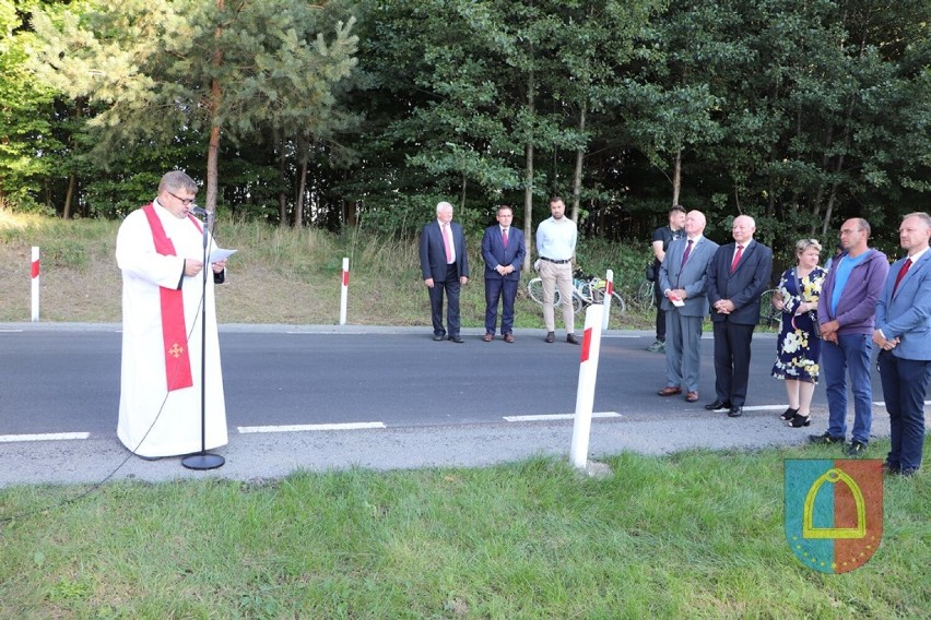 Uroczyste zakończenie przebudowy drogi gminnej Wydrzyn-Majorat-Staw