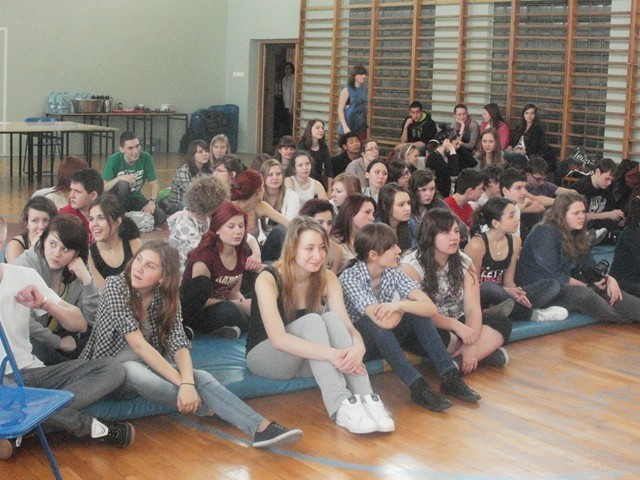 Wizyta młodzieży z Briańska i Herne w II Liceum