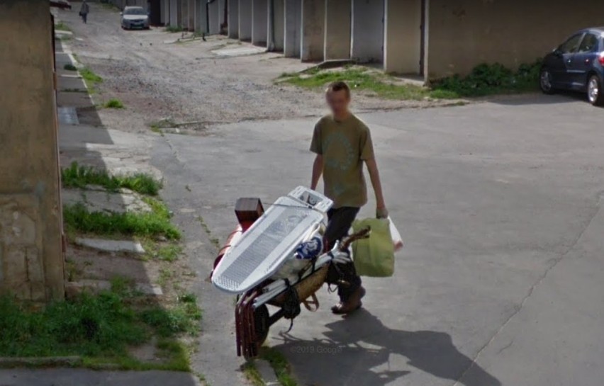 Kogo przyłapały kamery Google Street View na Piaskowej Górze...