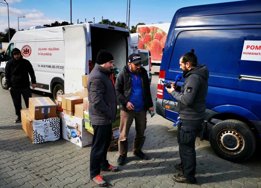Szczuczyn pomaga Ukrainie. Pierwszy transport pomocy humanitarnej dla Równe i Kowel [zdjęcia]