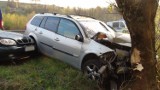 Frycowa – Trzy samochody rozbite, trzy osoby ciężko ranne
