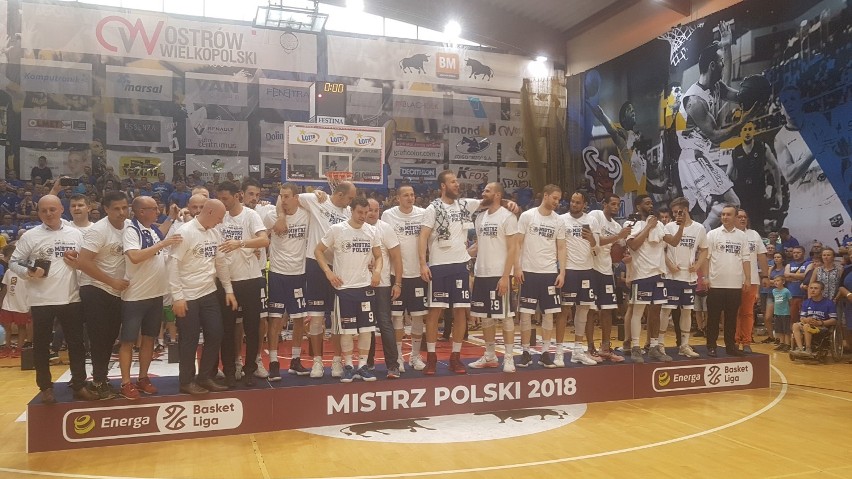 BM Slam Stal Ostrów Wielkopolski - Anwil Włocławek. Mecz nr 6 - finał EBL 2018. Anwil na podium [zdjęcia] 
