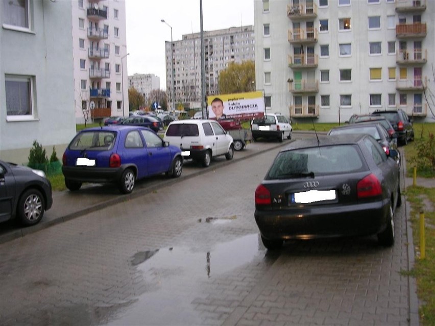 Jeszcze jedno zdjęcie prezentujące, że tego typu parkowanie...