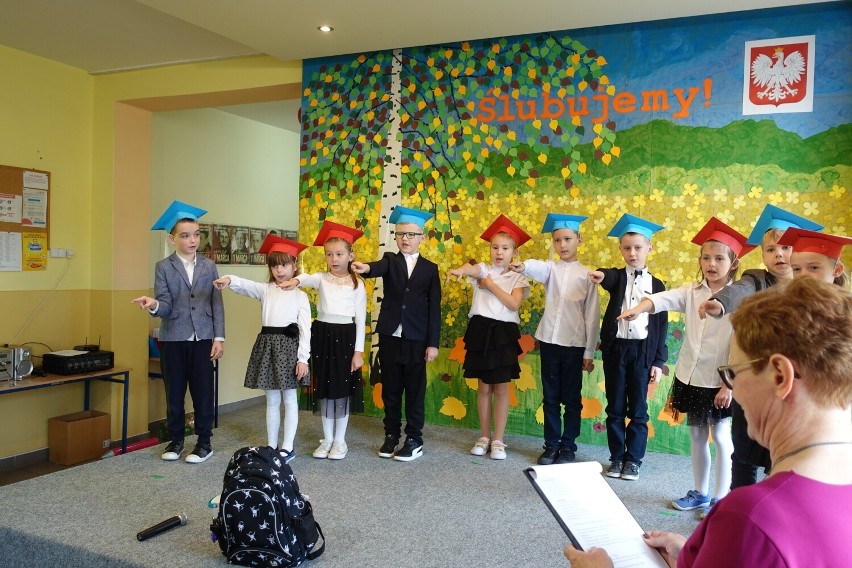 Pasowanie na ucznia w Szkole Podstawowej w Masłowicach