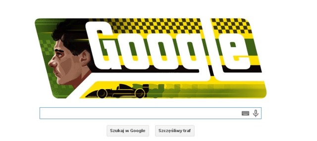 Wygląd Google Doodle 21 marca Senna