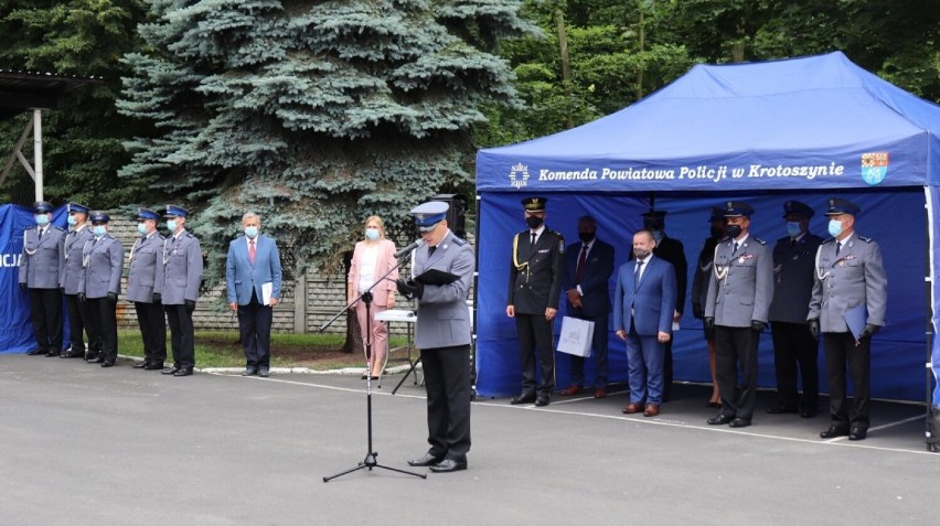 Krotoszyn: 36 policjantów awansowano na wyższe stopnie
