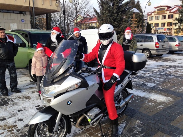 Mikołajki Motocyklowe w Biłgoraju