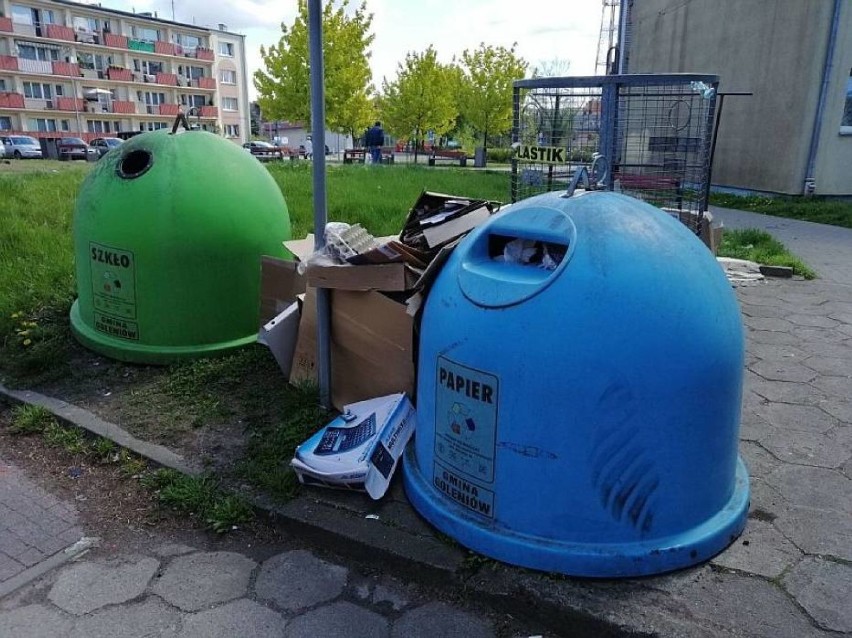Protest przeciwko podniesieniu opłat za śmieci w gminie Goleniów